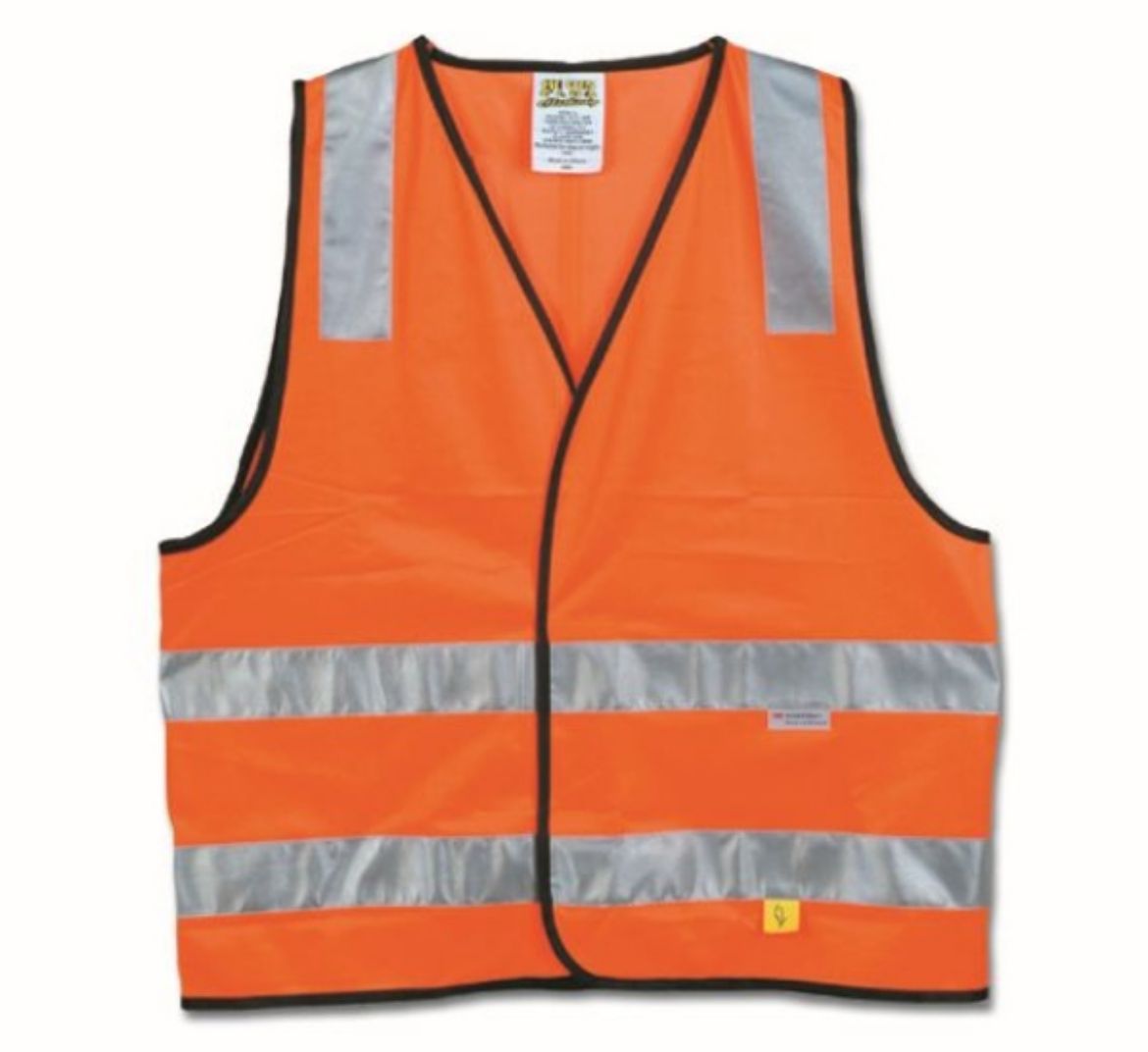 Picture of HI-VIS ORANGE SAFETY VEST - DAY/NIGHT USE - 5XL
