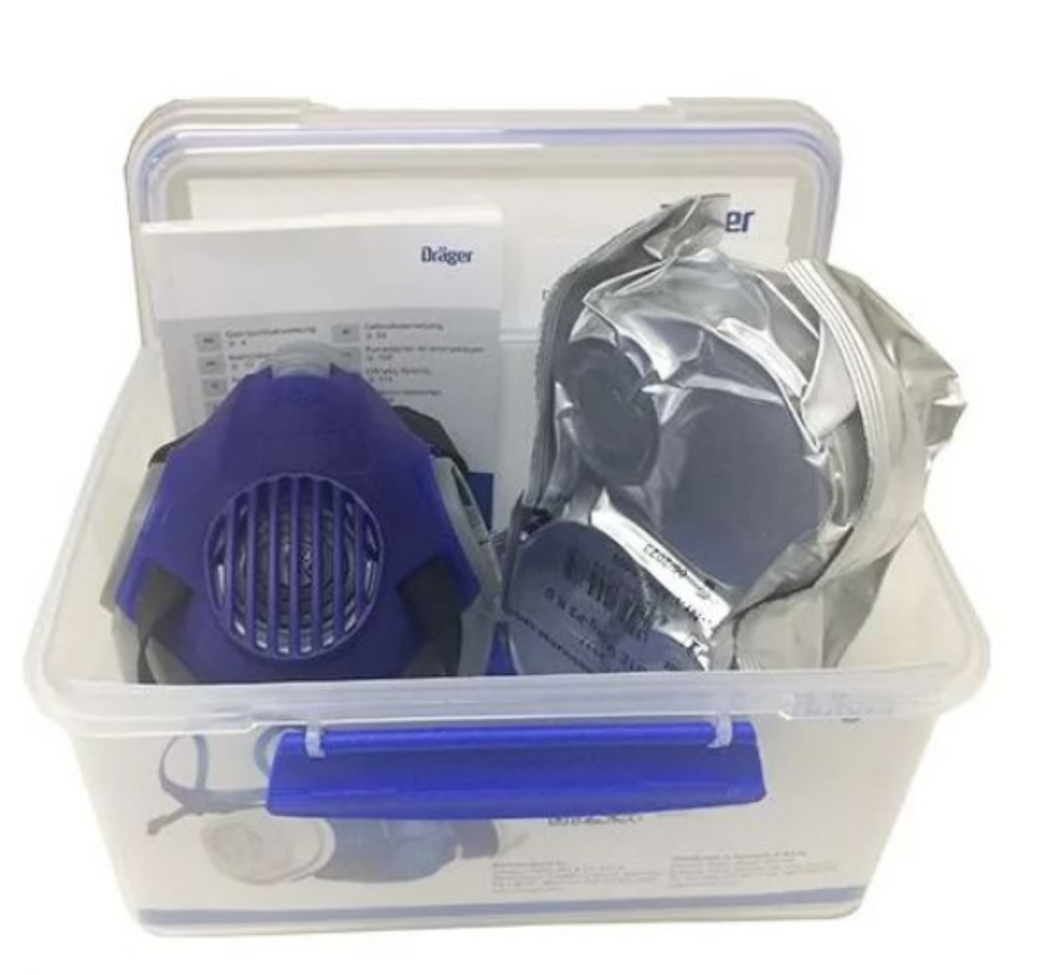 Picture of 3504031 - X-PLORE 3500 HALF FACE RESPIRATOR MEDIUM WTIH ABEK1HGP2/P3 KIT