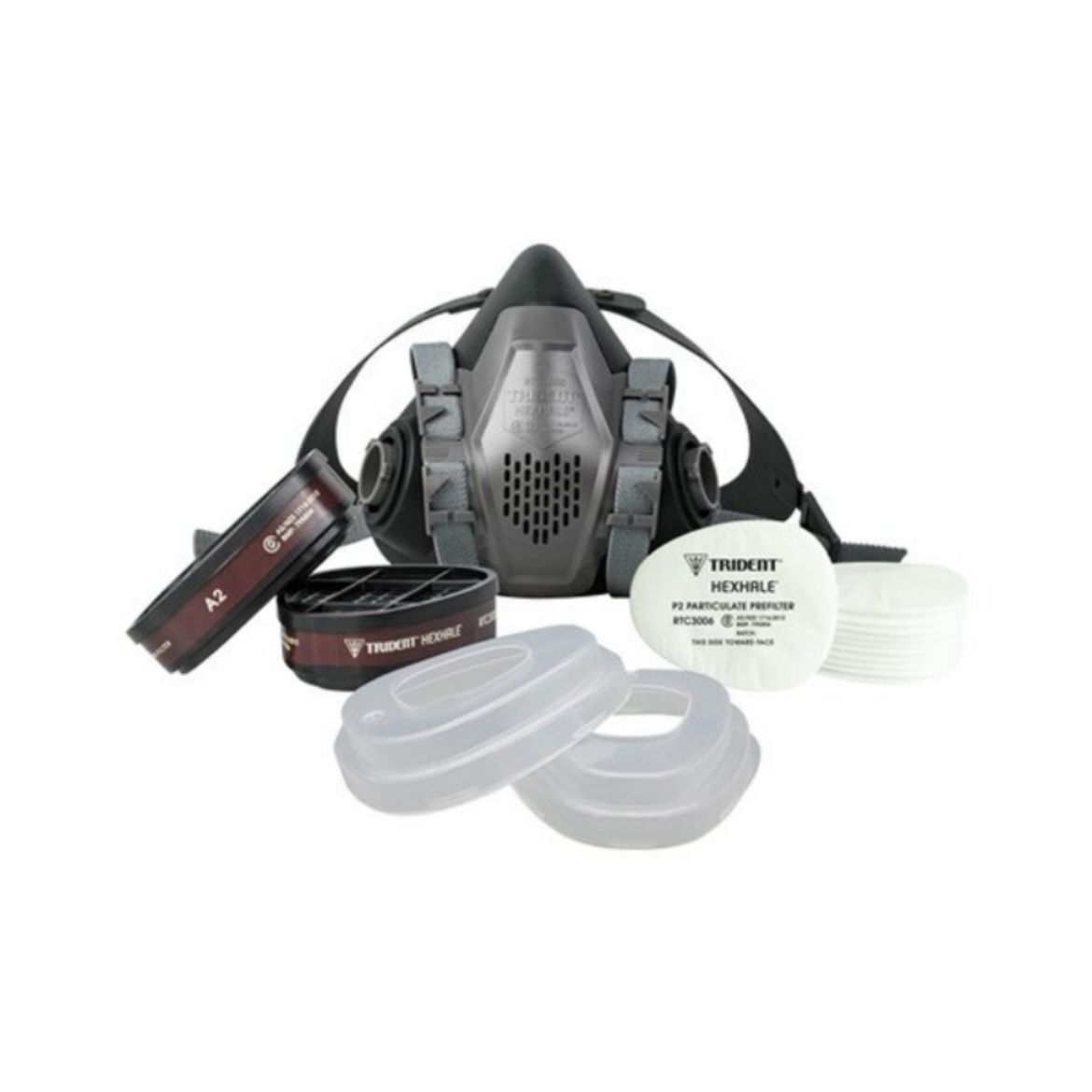 Picture of TRIDENT® HEXHALE®  A2P2 ORGANIC VAPOUR KIT LARGE