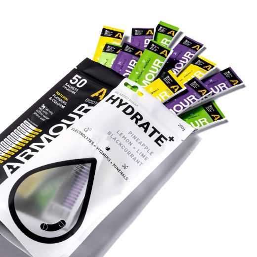 Picture of BODY ARMOUR - HYDRATE+ HYPOTONIC SACHETS - MIXED