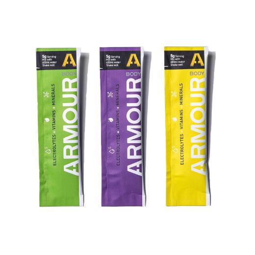 Picture of BODY ARMOUR - HYDRATE+ HYPOTONIC SACHETS - MIXED