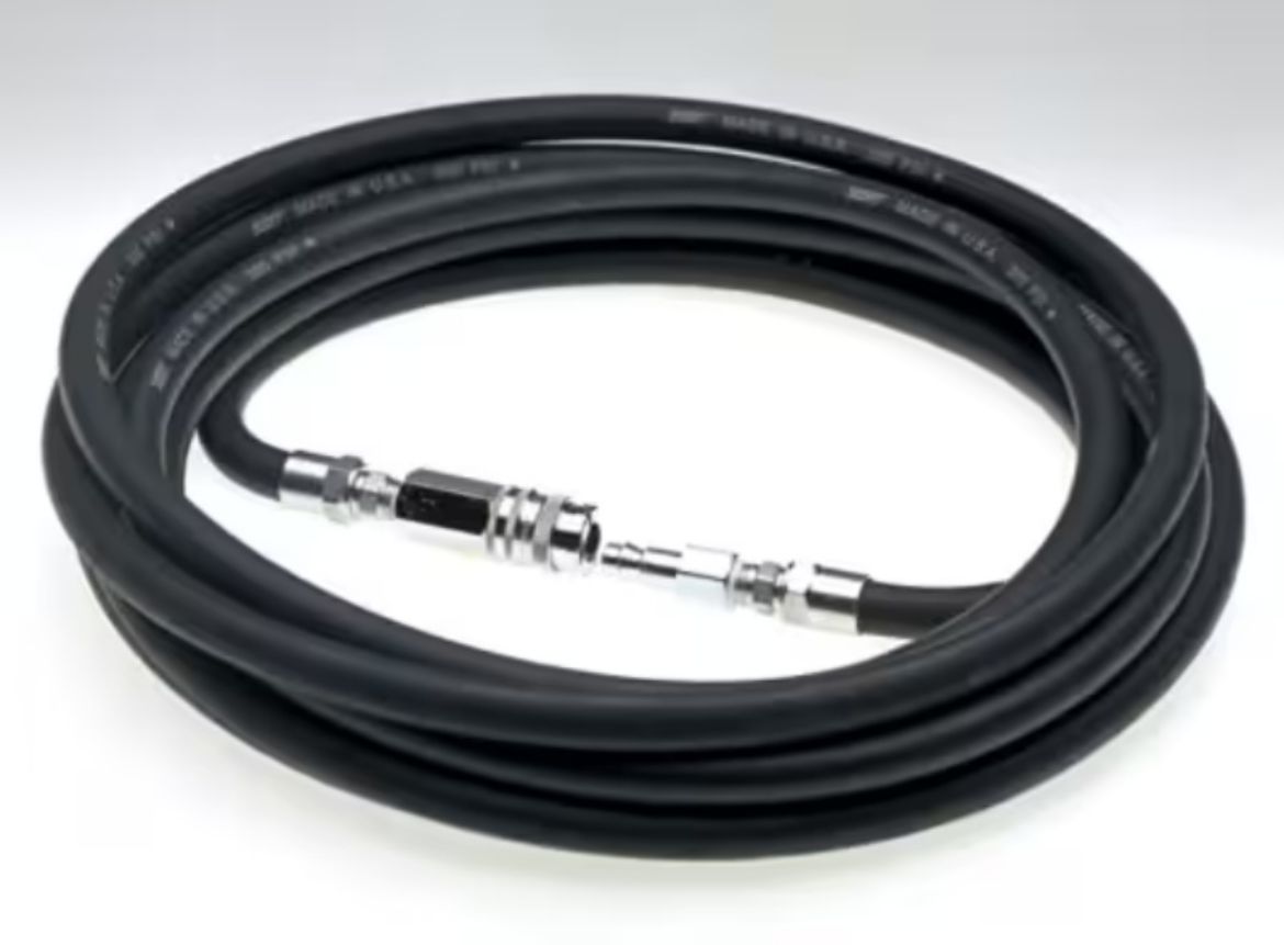 Picture of 1051471 - 30 METRE BLACK PVC HOSE WITH CEN COUPLINGS