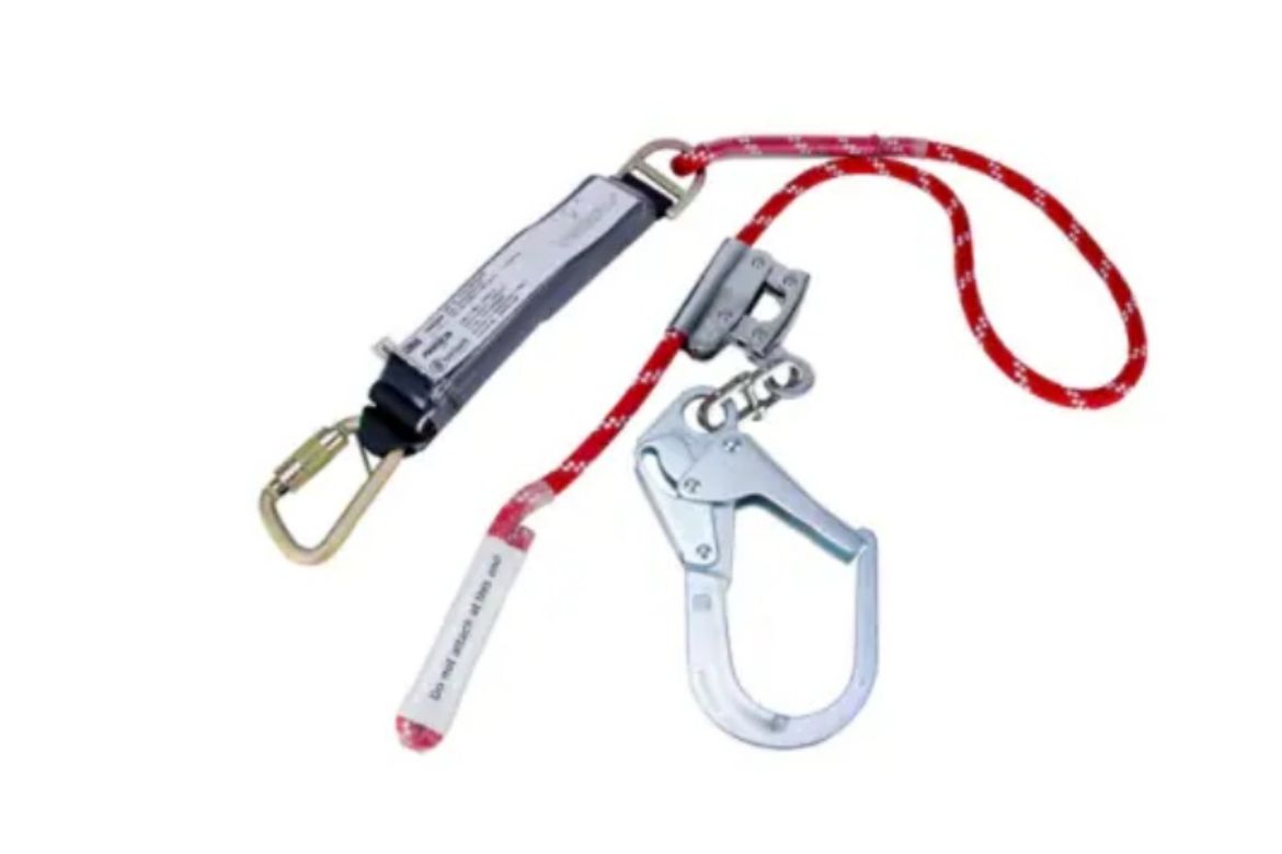 Picture of AE529ADJ/10R ADJUSTABLE ROPE LAYNARDS, SINGLE TAIL, TAK WITH SCAFF HOOK