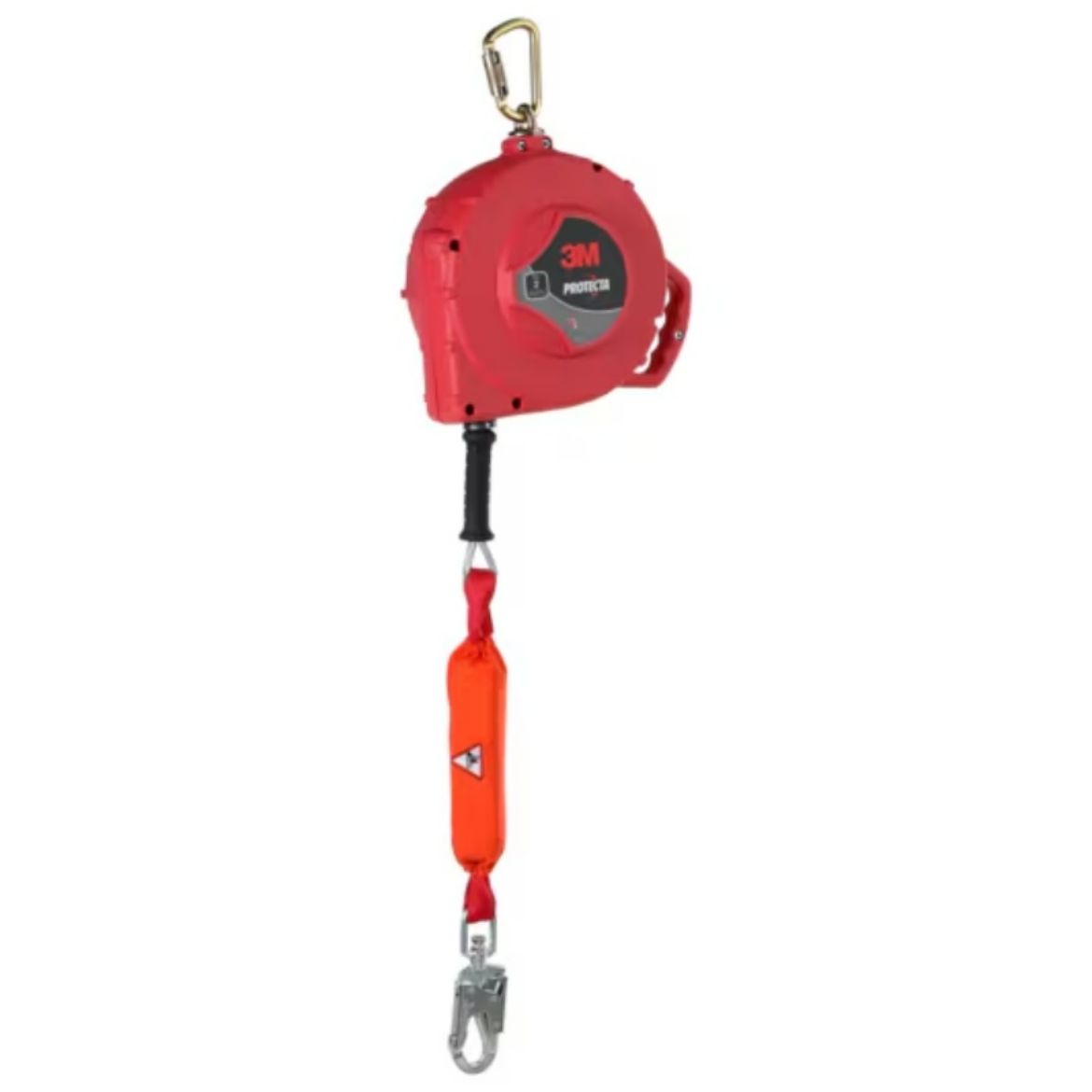 Picture of REBEL SELF RETRACTING LIFELINE, 50FT GALVANIZED CABLE, STEEL SWIVEL SNAP HOOK, L EDGE 2000178 END 3590546