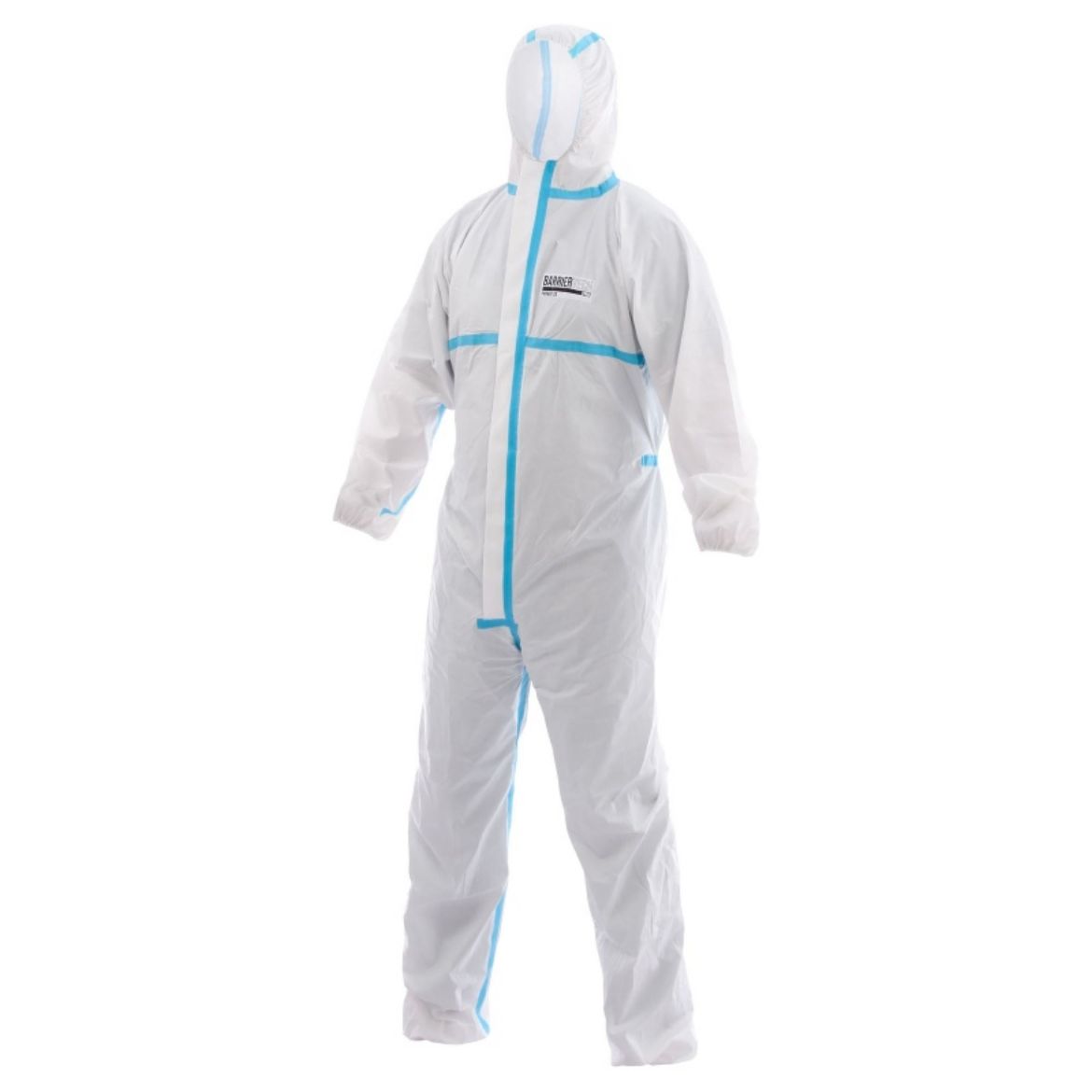 Picture of DISPOSABLE PROVEK COVERALL TYPE 4/5/6 -WHITE. AVAILABLE IN SIZES S/M/L/XL/2XL/3XL/4XL