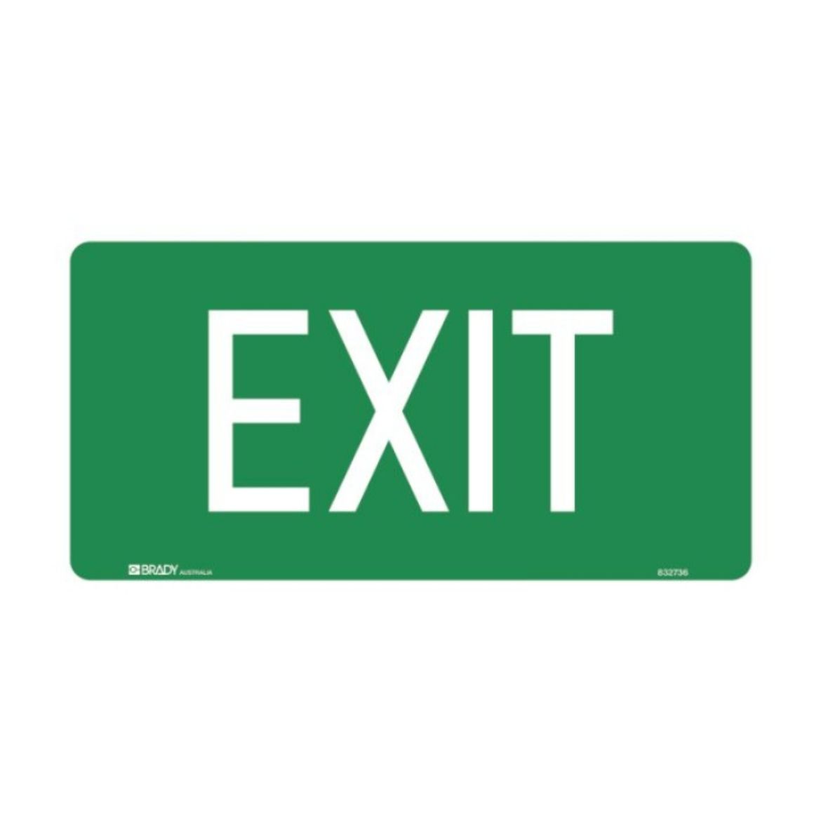 Picture of EXIT & EVACUATION SIGN - POLYPROPYLENE