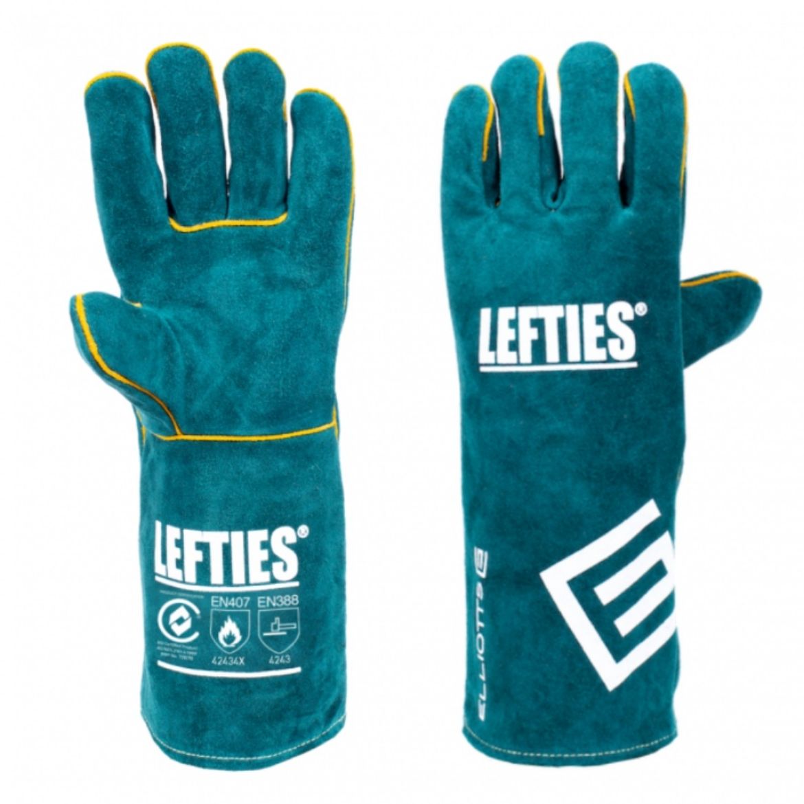 Picture of THE LEFTIES WELDING GLOVES (TWO LEFT HANDED GLOVES) - 406MM