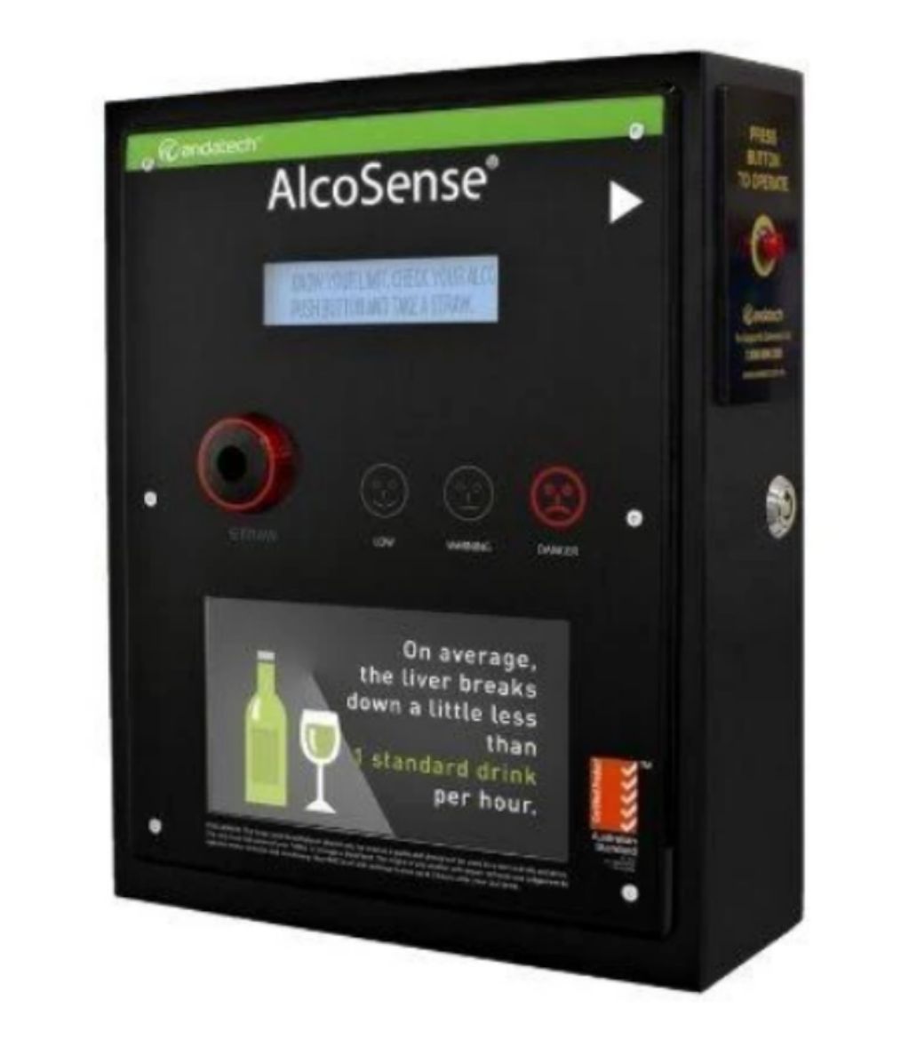 Picture of ANDATECH SOBERPOINT 3 WALL MOUNTED BREATHALYSER