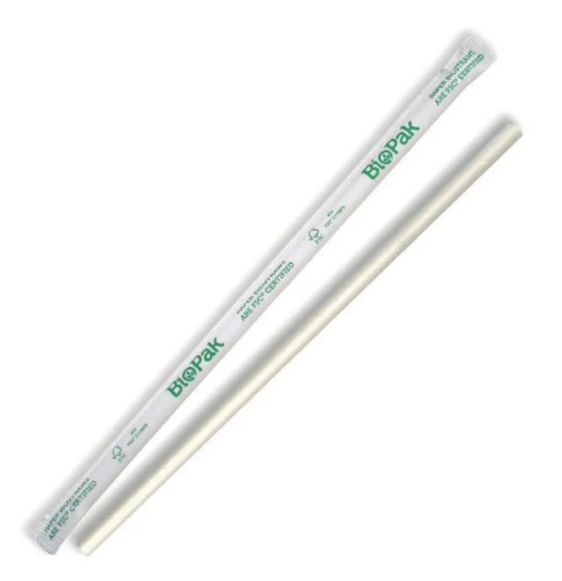 Picture of PAPER STRAWS INDIVIDUALLY WRAPPED