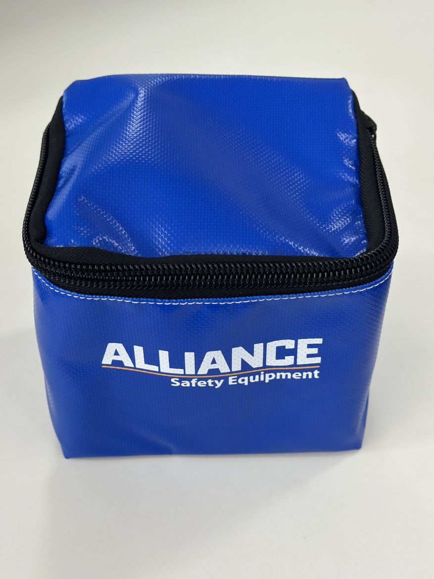 Picture of PVC HALF FACE RESPIRATOR BAG WITH ALLIANCE LOGO