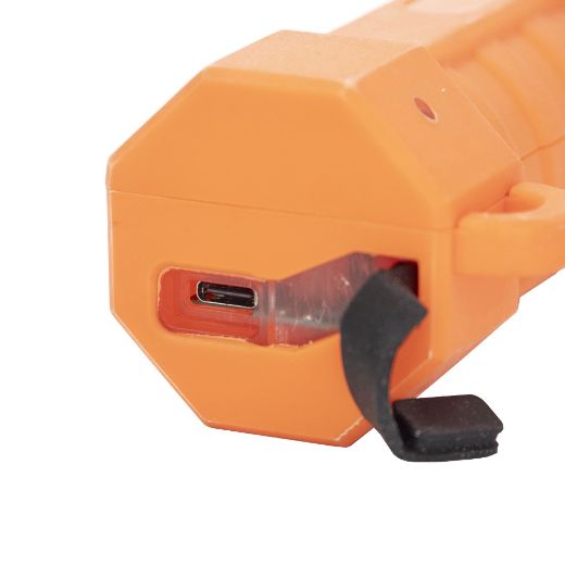 Picture of RECHARGEABLE TRAFFIC BATON - AMBER/RED