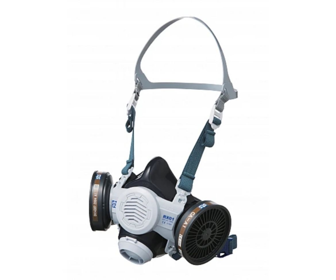Picture of RRX01 - MAXISAFE HALF FACE RESPIRATOR - SILICONE, LARGE
