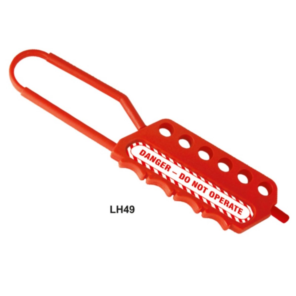 Picture of FLEXIBLE LOCKOUT - 6 HOLES, 6MM SHACKLE, 80MM CLEARANCE