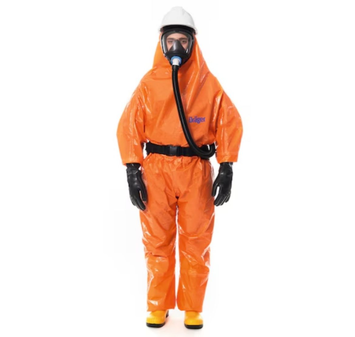 Picture of SPC 4900, CHEMICAL PROTECTIVE SUIT. SIZE S, ORANGE (CLF)