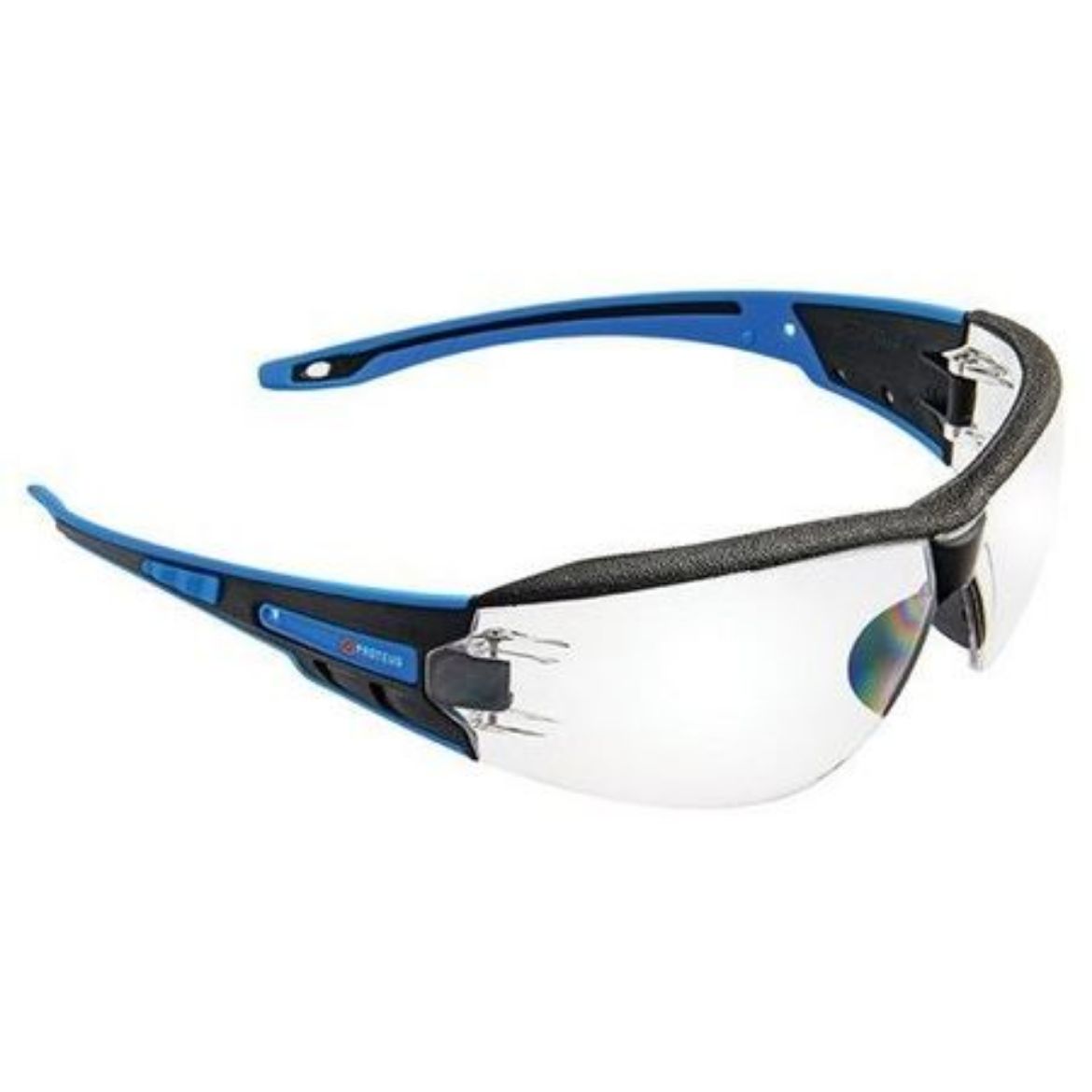 Picture of PROTEUS 1 SAFETY GLASSES CLEAR LENS INTEGRATED BROW DUST GUARD
