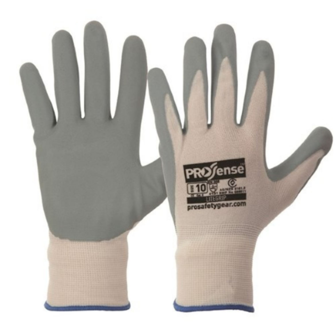 Picture of NNF.SIZE - LITE-GRIP NITRILE FOAM ON NYLON LINER. AVAILABLE IN SIZE 11