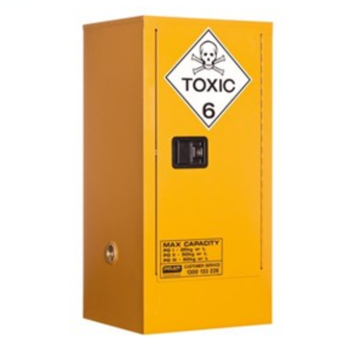 Picture of PRATT TOXIC CABINET 60LTR 1 DOOR, 2 SHELF