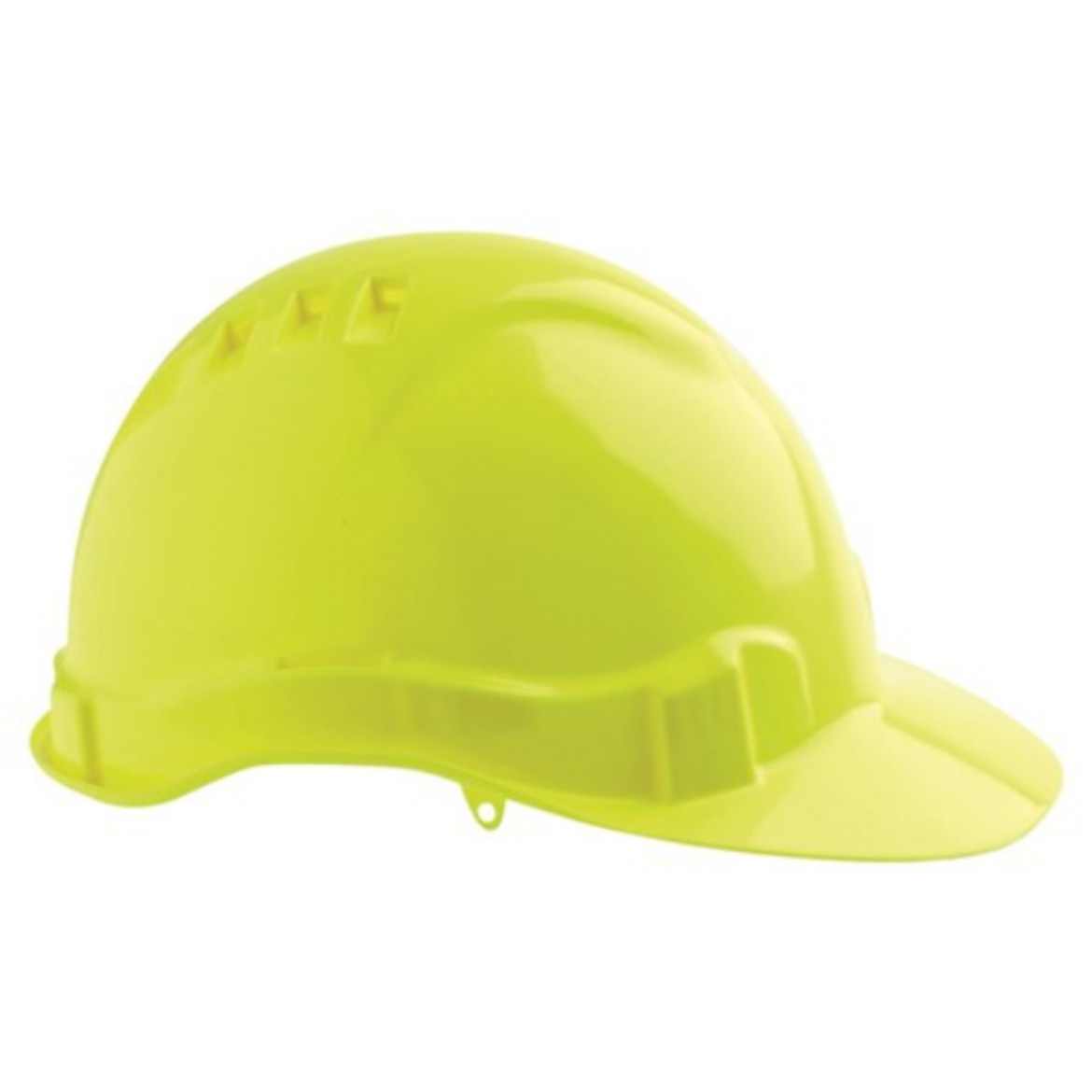 Picture of HHV6 - HARD HAT (V6) - VENTED, 6 POINT PUSH-LOCK HARNESS. FLURO YELLOW