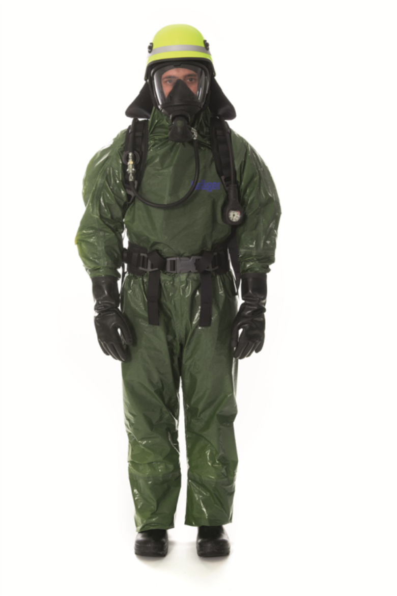 Picture of SPC 4800 PROTECTIVE SUIT, SIZE LARGE, OLIVE (CLF) ANTISTATIC