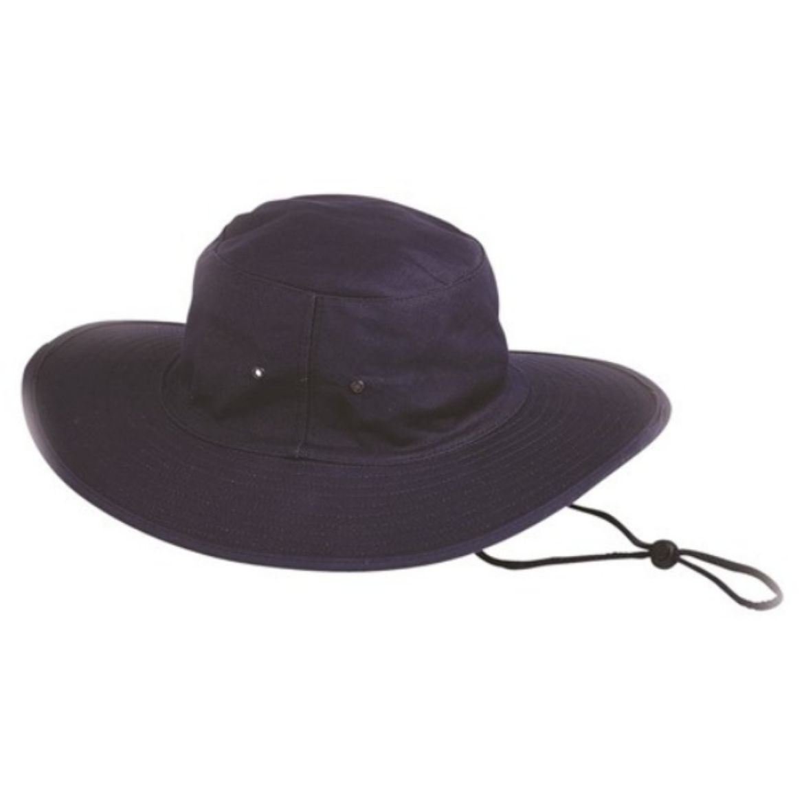 Picture of POLY / COTTON SUN HAT - NAVY BLUE. AVAILABLE IN SIZES S/55CM, M/57CM, L/59CM, XL/61CM