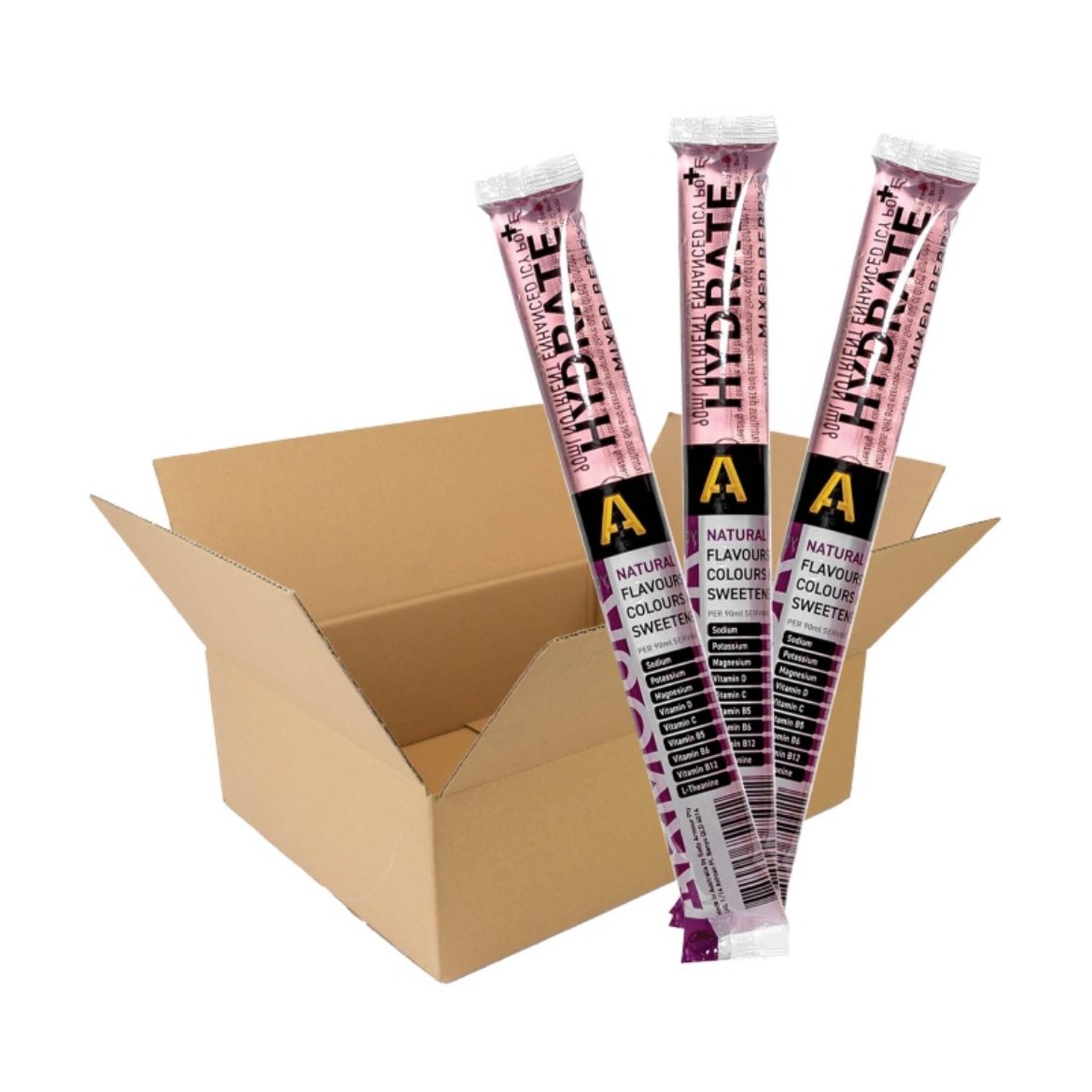Picture of BAIPP50B.RASP - BODY ARMOUR - HYDRATE+ ICY POLE - RASPBERRY / 90ML.  EXPIRY 30/12/26