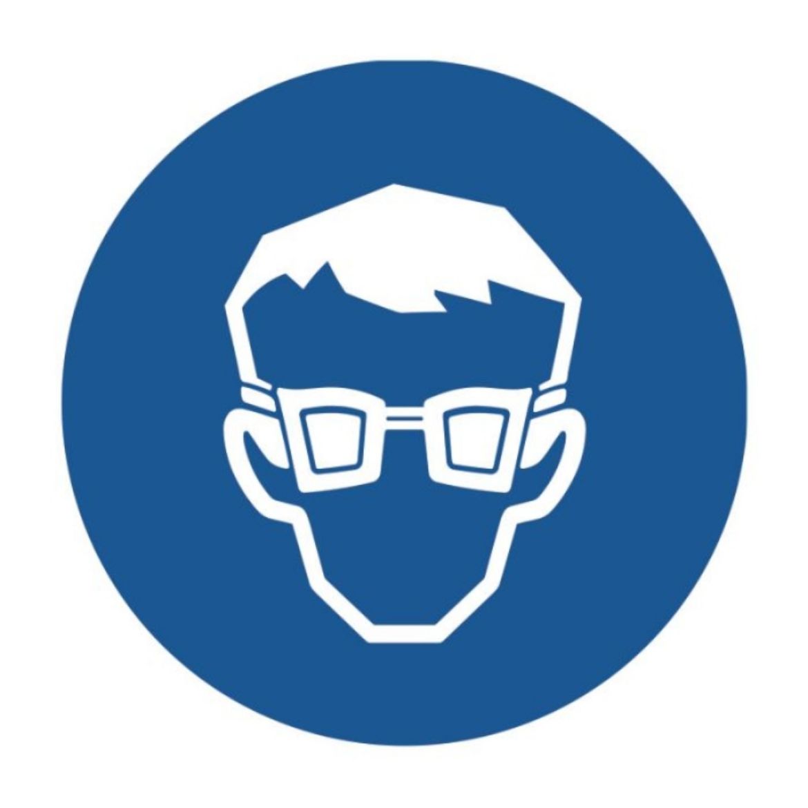 Picture of PICTOGRAM - SAFETY GLASSES (SELF ADHESIVE VINYL) 200MM