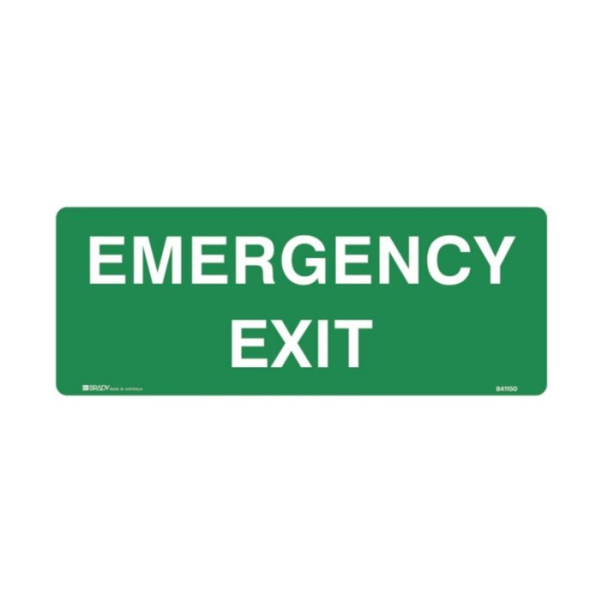 Picture of EXIT SIGN - EMERGENCY EXIT