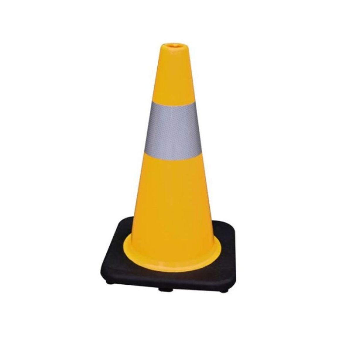 Picture of VALUE TRAFFIC CONE WITH REFLECTIVE - 450MM YELLOW