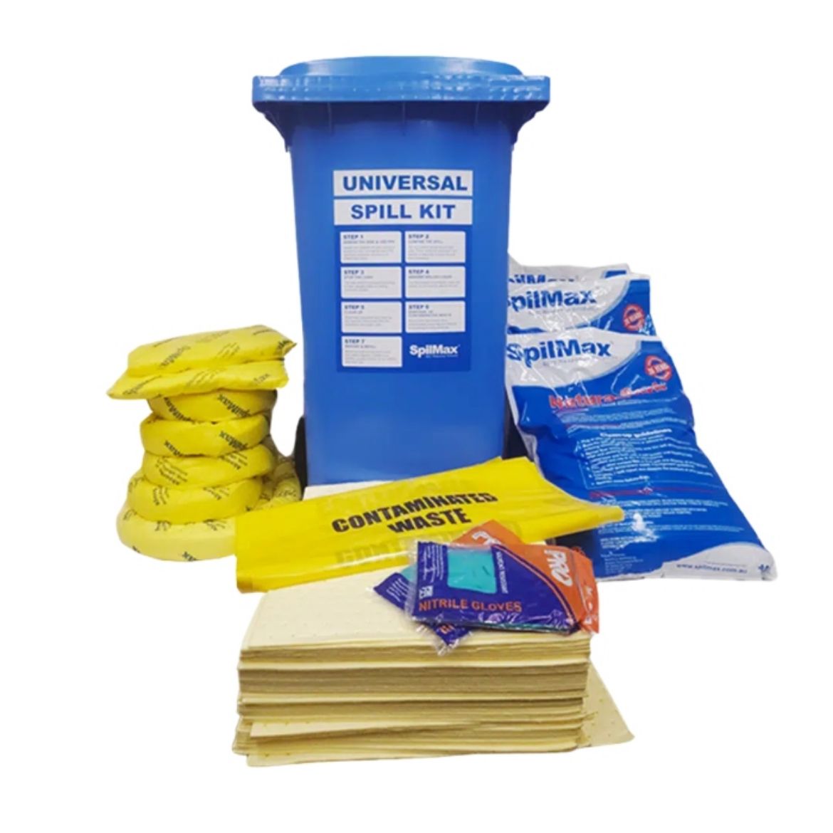 Picture of SPILMAX 240L ESSENTIAL WORKPLACE SPILL KIT - UNIVERSAL