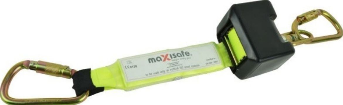 Picture of MAXISAFE MINI BLOCK RETRACTABLE 2M LANYARD WITH SWIVEL