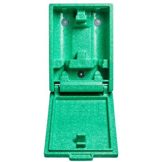 Picture of PLUM GREEN BOX LARGE / EMPTY / FOR UP TO 1000 ML