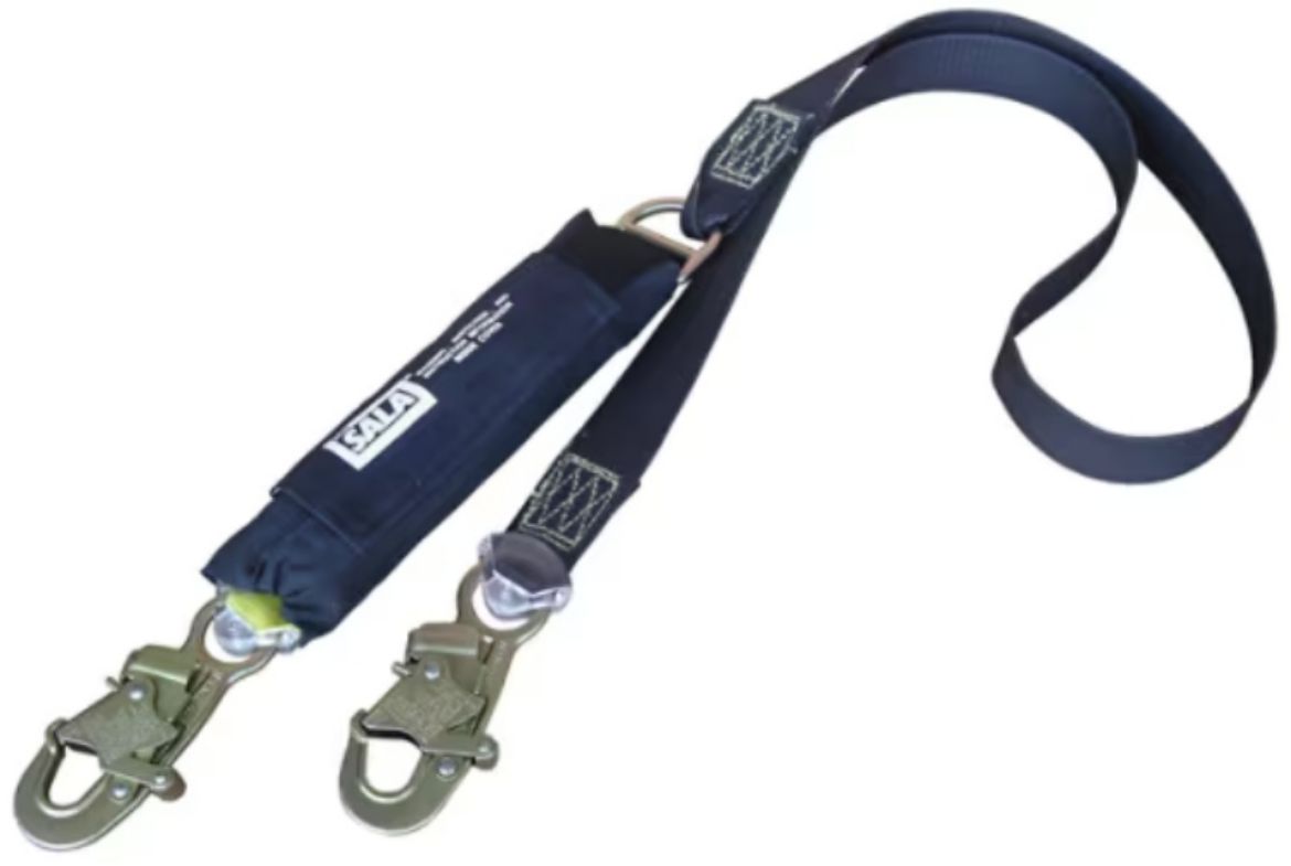 Picture of Z90200909NK DBI-SALA SHOCK ABSORBING WELDERS LANYARD 2.0M WITH WITH DOUBLE ACTION SNAP HOOKS ON ALL CONNECTIONS