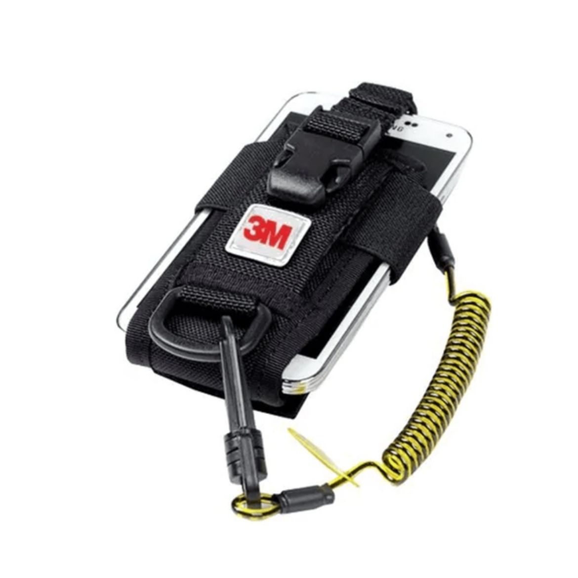 Picture of 7100157155 - DBI-SALA HOLSTERS ADJUSTABLE RADIO/PHONE HOLSTER, CLIP2LOOP COIL TETHER AND MICRO D-RING